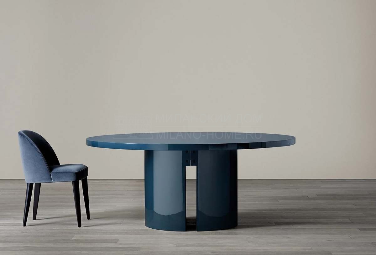 Обеденный стол Gong round table из Италии фабрики MERIDIANI