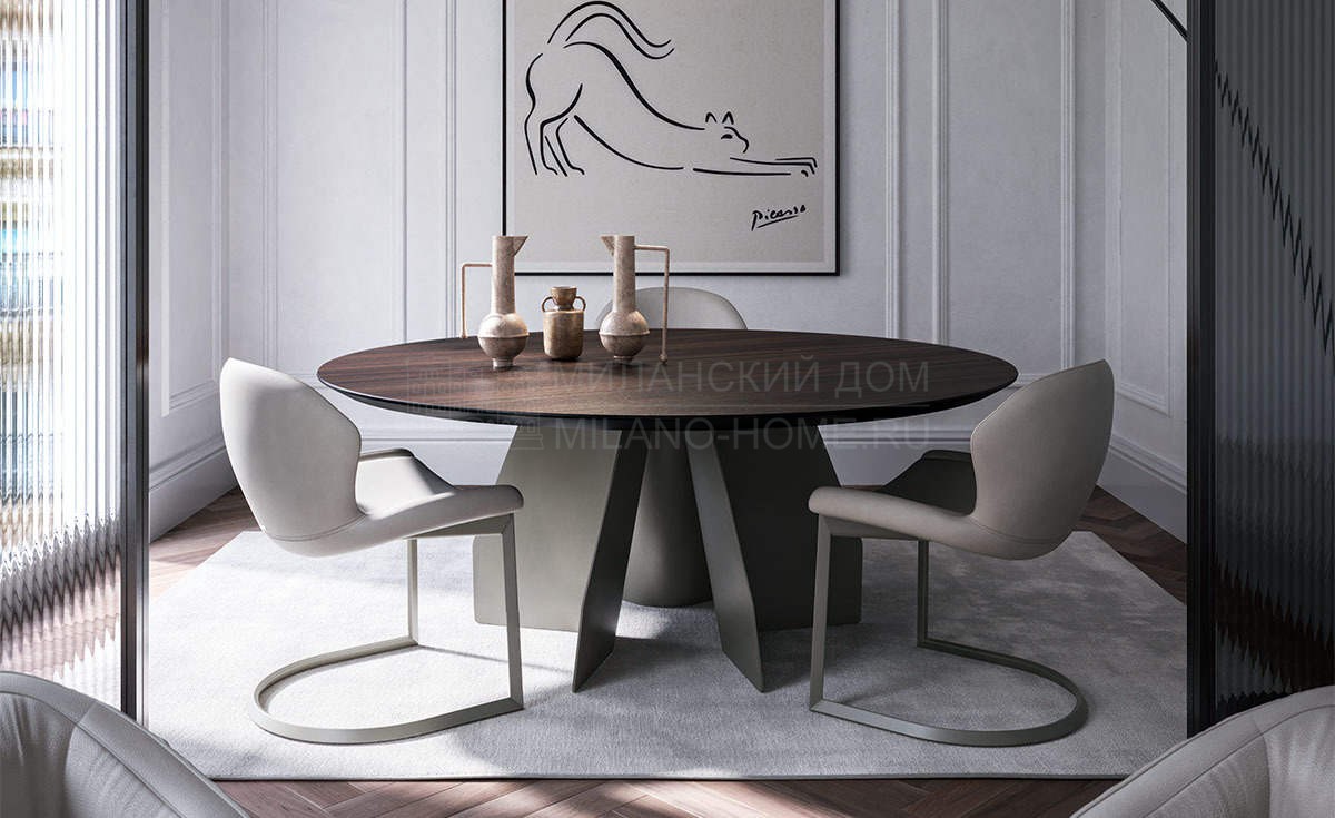 Обеденный стол Senator round dining table из Италии фабрики CATTELAN ITALIA