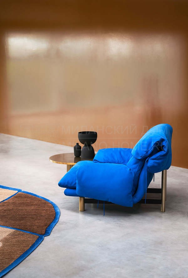 Кожаное кресло Jo armchair из Италии фабрики BAXTER