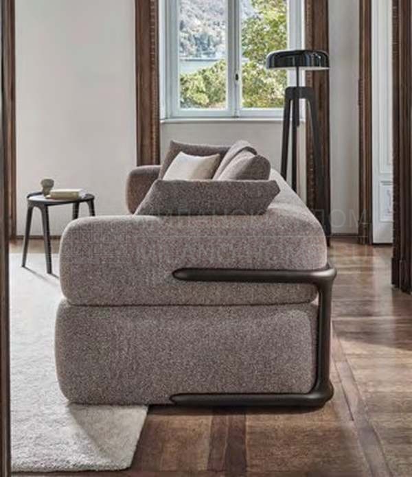 Прямой диван Klem sofa из Италии фабрики PORADA