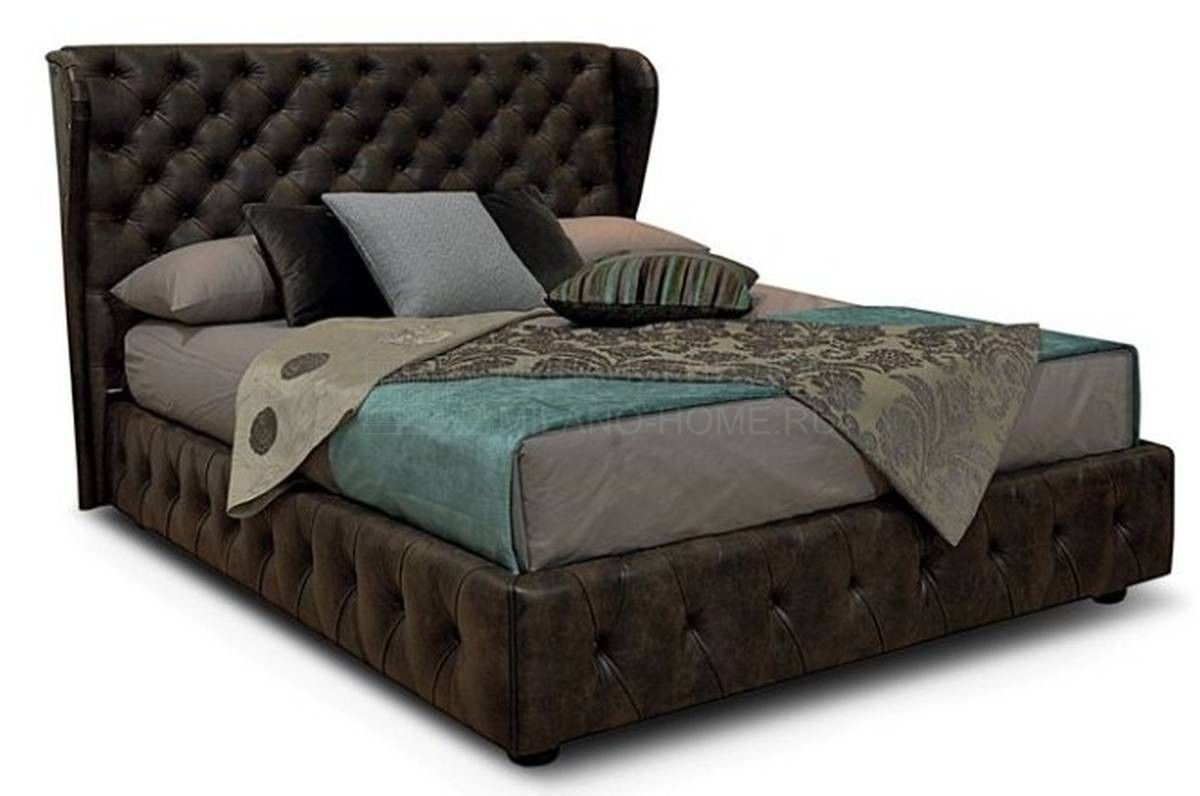 Кожаная кровать Maestro bed из Франции фабрики ROCHE BOBOIS