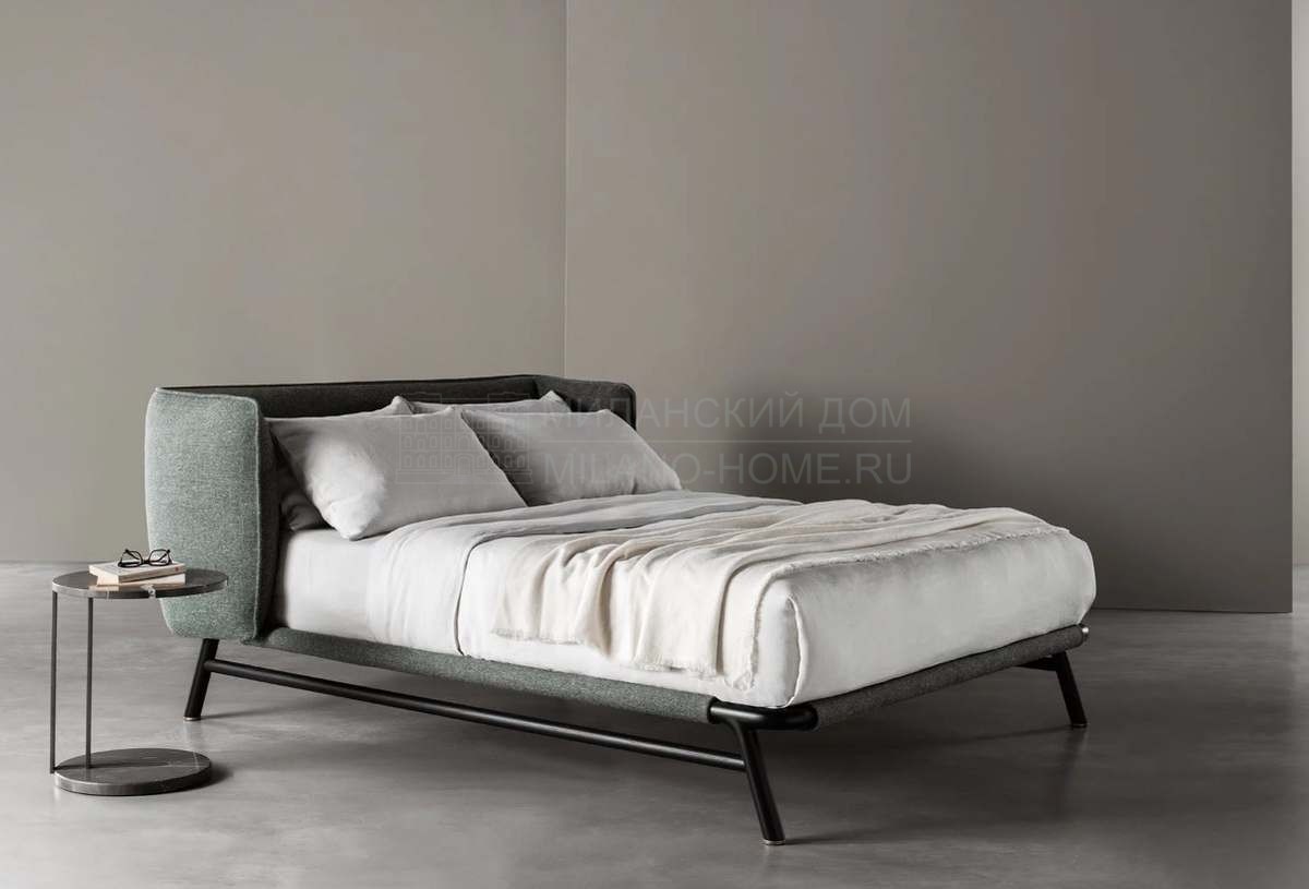 Двуспальная кровать Edoardo bed soft из Италии фабрики MERIDIANI