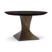 Обеденный стол Torsion round table / art.76-0506,76-0507,76-0508 — фотография 4