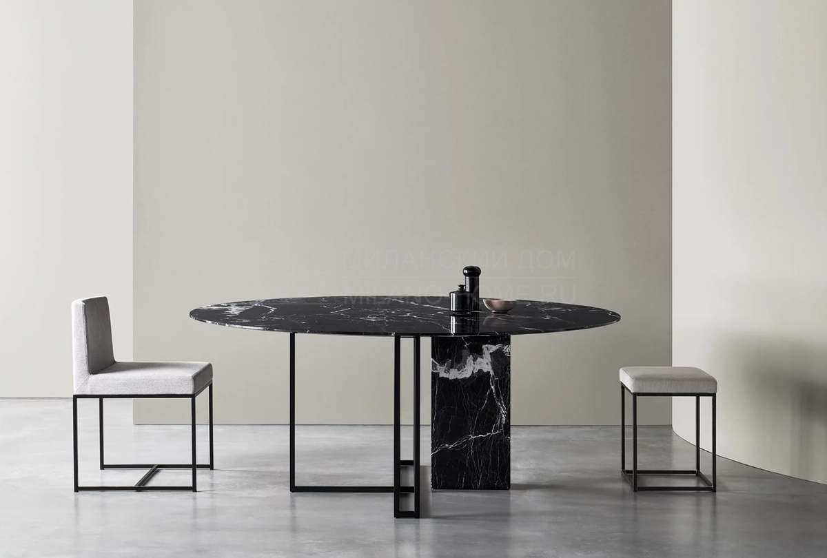 Обеденный стол Plinto round из Италии фабрики MERIDIANI