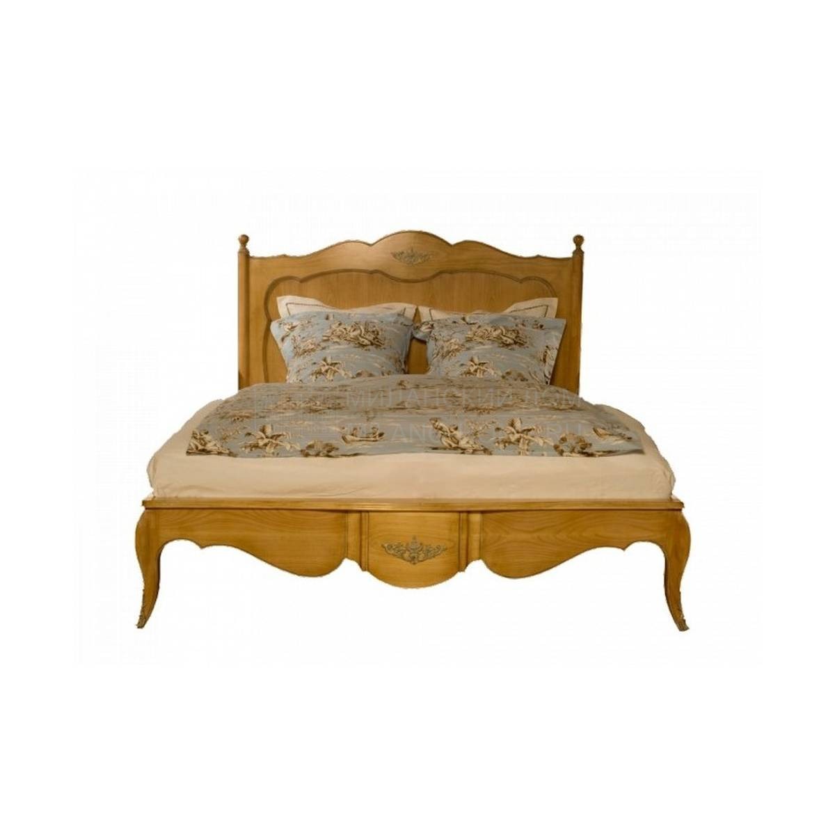 Кровать с деревянным изголовьем Maintenon / 24170 из Франции фабрики LABARERE