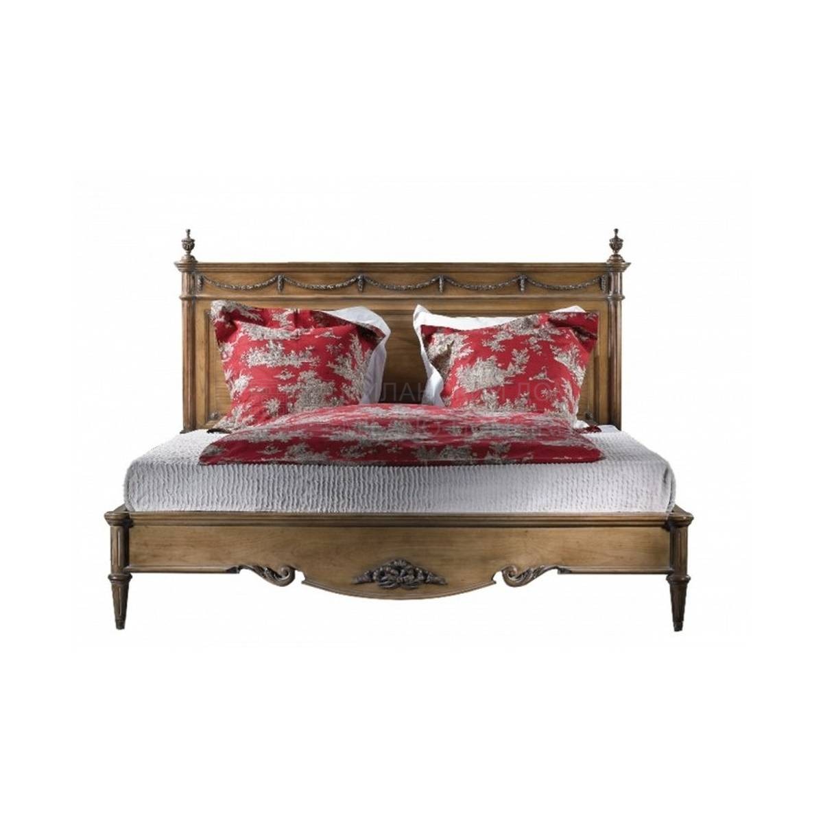 Кровать с деревянным изголовьем Louis XVI / 28010 из Франции фабрики LABARERE