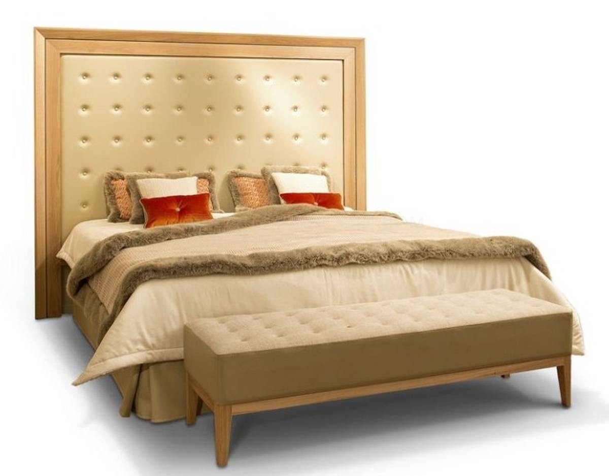 Кожаная кровать Epoq bed из Франции фабрики ROCHE BOBOIS