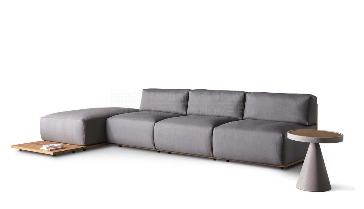 Модульный диван Claud modular sofa open air из Италии фабрики MERIDIANI