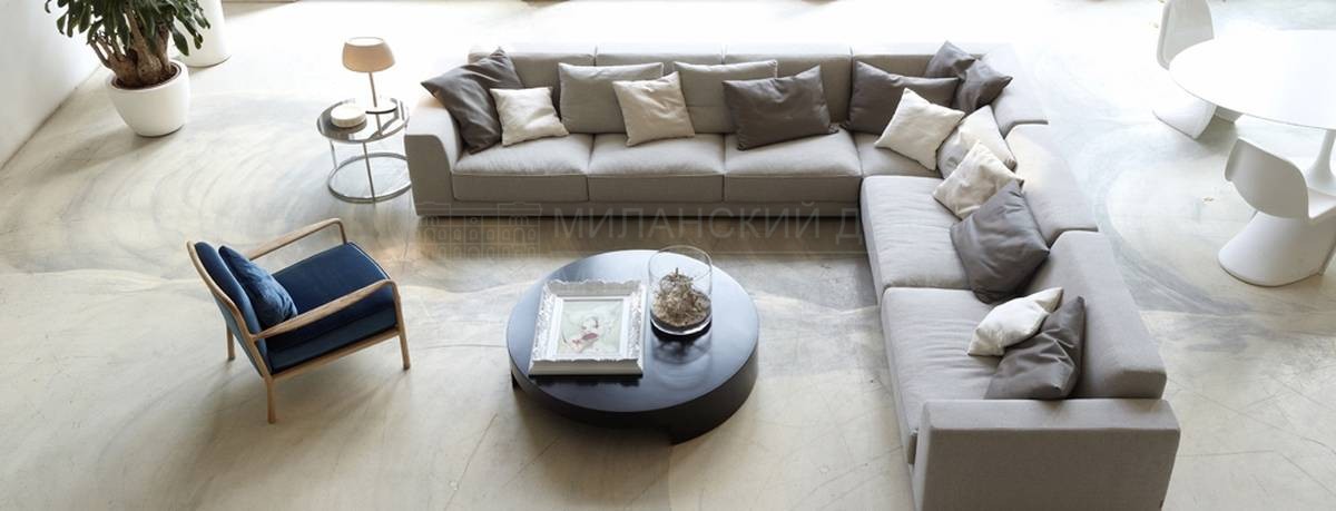 Прямой диван Bryant 012/ sofa из Италии фабрики NUBE