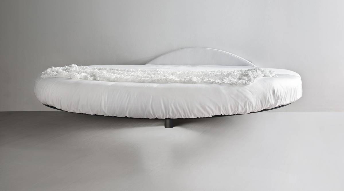 Круглая кровать Air / bed-Fluttua из Италии фабрики LAGO