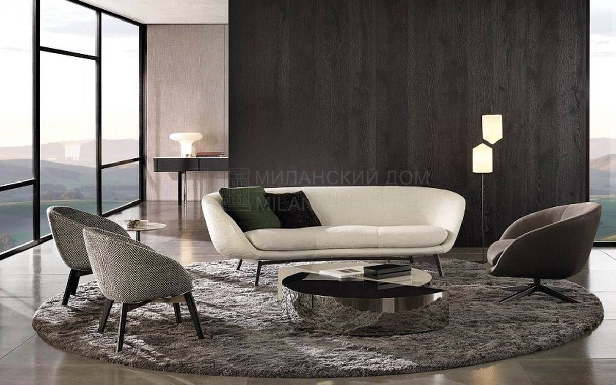Прямой диван Russell sofa из Италии фабрики MINOTTI