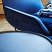 Лаунж кресло Amelie armchair blue — фотография 11