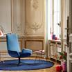 Лаунж кресло Amelie armchair blue — фотография 13