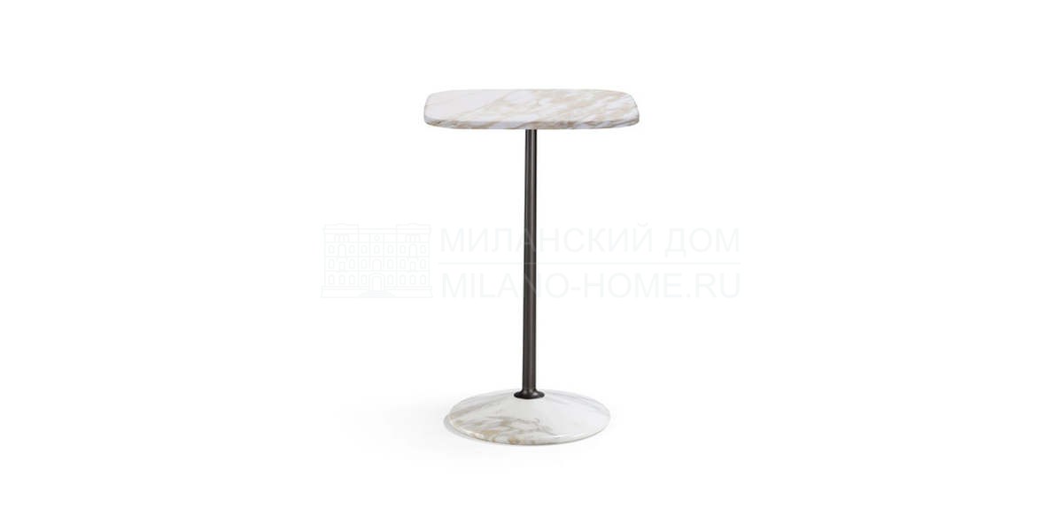 Стол на одной ножке Arnold squared side table из Италии фабрики GHIDINI 1961
