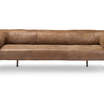 Прямой диван Katana sofa leather — фотография 5
