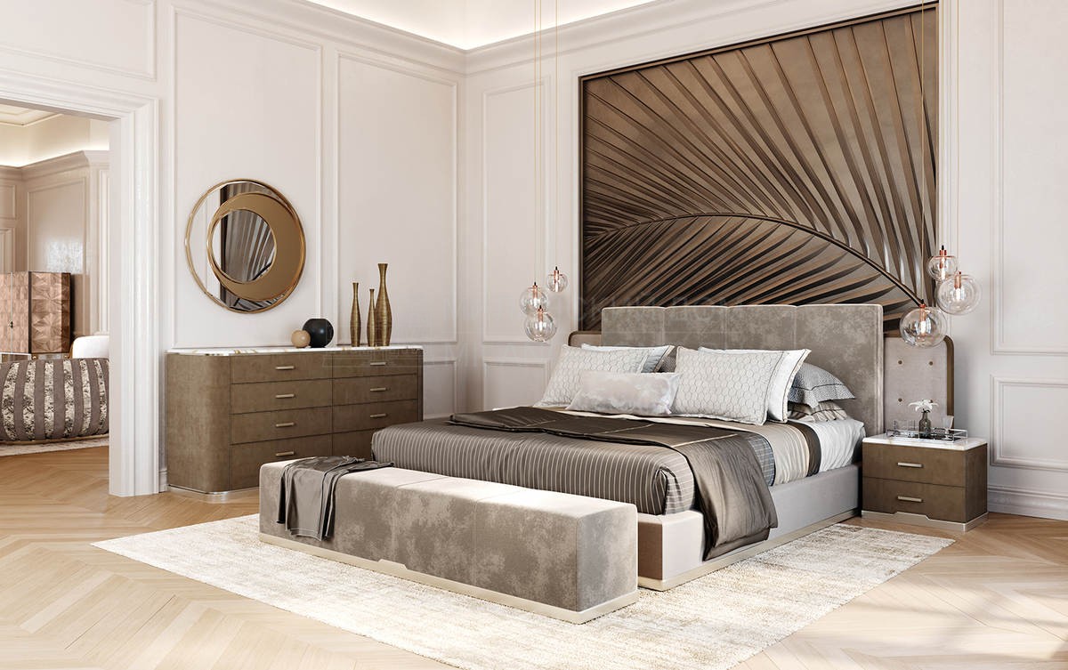 Двуспальная кровать Lola bed из Италии фабрики ASNAGHI / INEDITO
