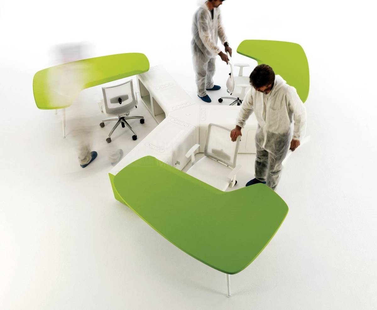 Рабочий стол  (оперативная мебель) Beta Duepuntozero из Италии фабрики TECNO