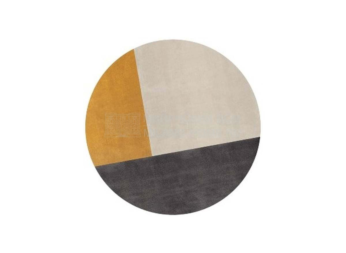 Ковер Dibbets Diagonal round rug из Италии фабрики MINOTTI