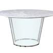 Обеденный стол Float marble dining table 