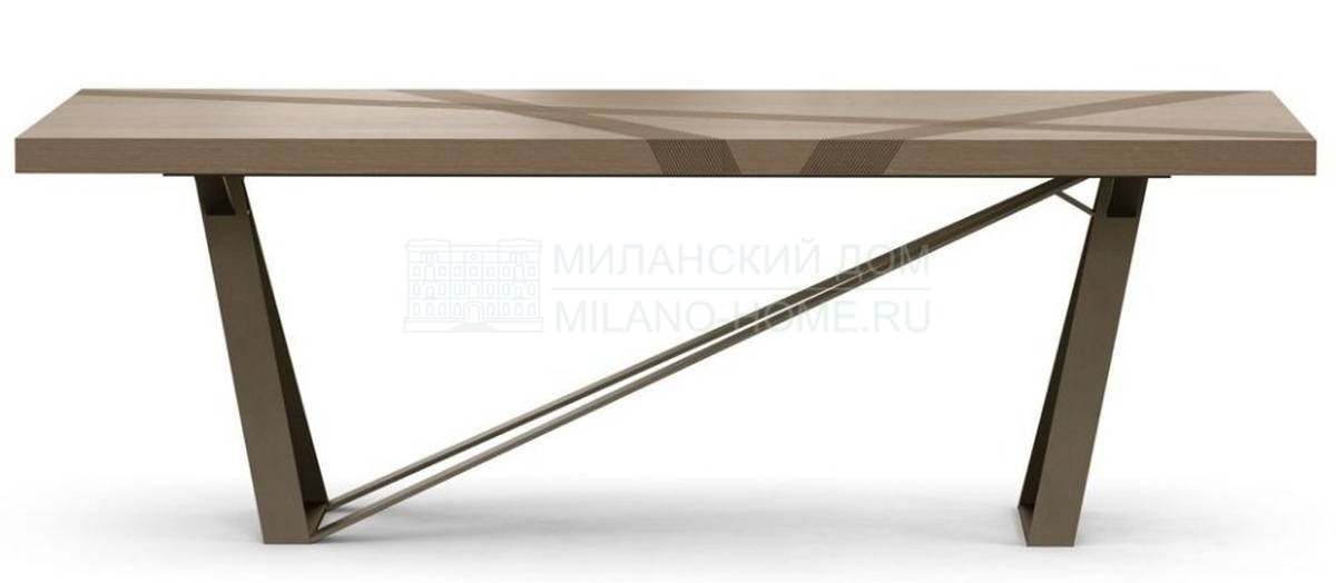 Стол из массива Track dining table из Франции фабрики ROCHE BOBOIS