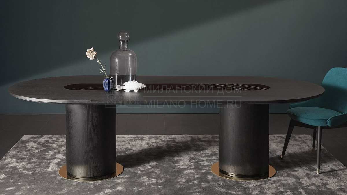Обеденный стол 4200_Circle dining table oval / art.4200003/004 из Италии фабрики VIBIEFFE