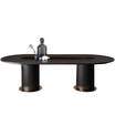 Обеденный стол 4200_Circle dining table oval / art.4200003/004 — фотография 4