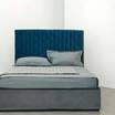 Кровать с мягким изголовьем Panarea/bed — фотография 3