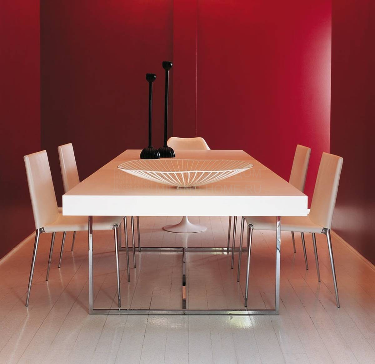 Столы обеденные Athos / art.TAH200/F, TAH200/A из Италии фабрики B&B MAXALTO