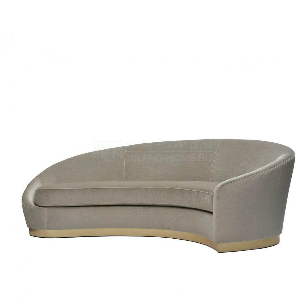 Круглый диван Curve Sofa из Италии фабрики RUBELLI Casa