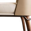 Кожаный стул Melting Light leather chair — фотография 4