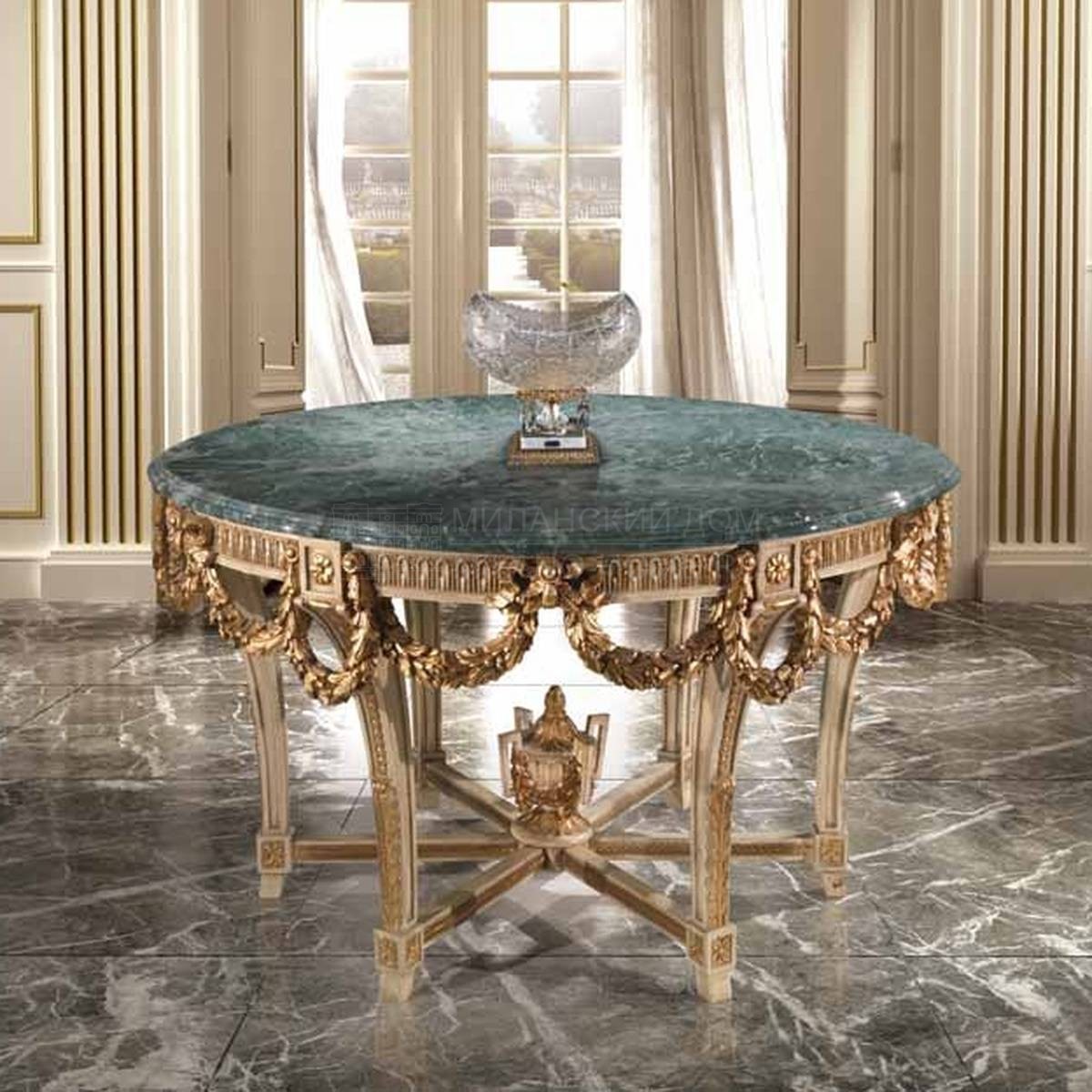 Обеденный стол 30009-13/table из Италии фабрики ANGELO CAPPELLINI 