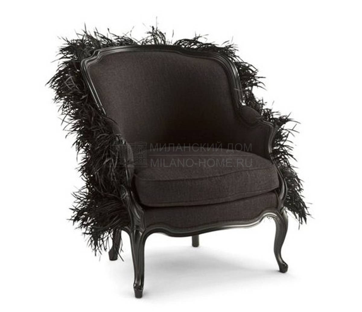 Кресло Swan bergere из Франции фабрики ROCHE BOBOIS