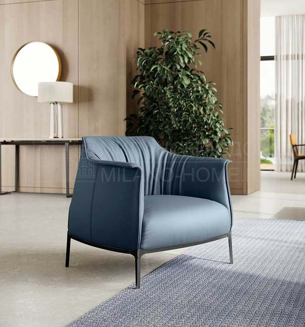 Кожаное кресло Archibald armchair из Италии фабрики POLTRONA FRAU