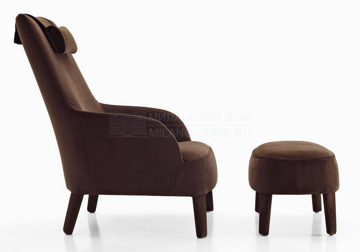 Лаунж кресло Febo Lounge armchair / art.2830 из Италии фабрики B&B MAXALTO