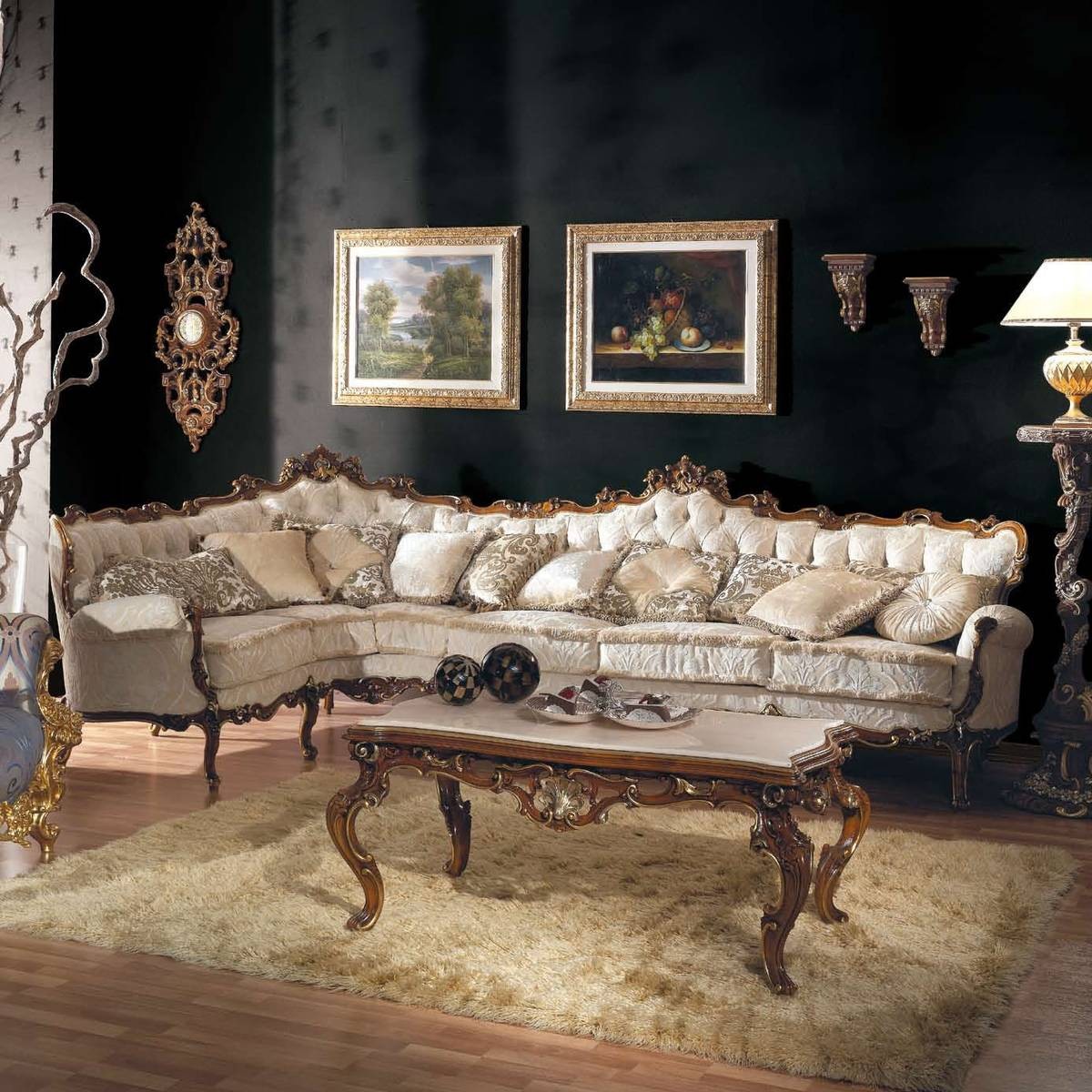 Прямой диван LC 4606 Eliot/sofa из Италии фабрики ASNAGHI INTERIORS