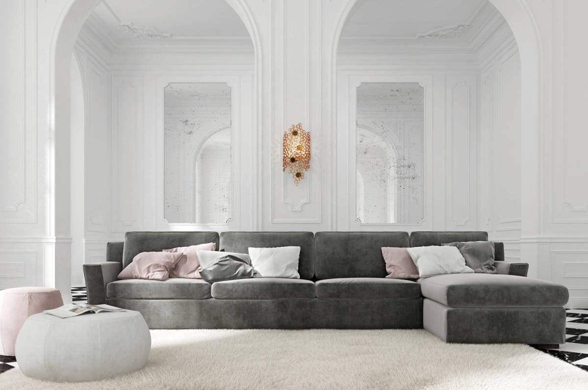 Модульный диван Flower/sofa-module из Италии фабрики ASNAGHI / INEDITO