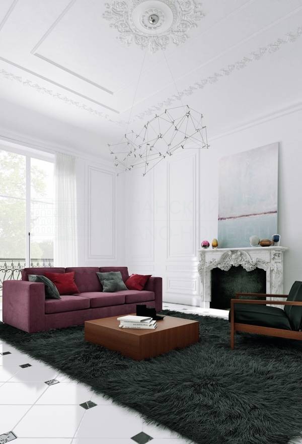 Прямой диван Oxford/sofa из Италии фабрики ASNAGHI / INEDITO