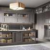 Кухня с островом London two kitchen