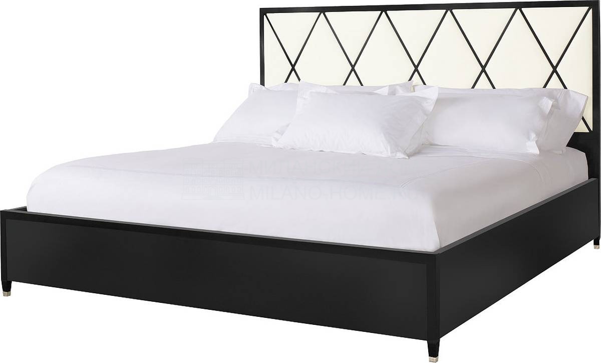 Кровать с мягким изголовьем Mondétour/3823 из США фабрики BAKER