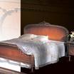 Кровать с деревянным изголовьем Azelia/E5702