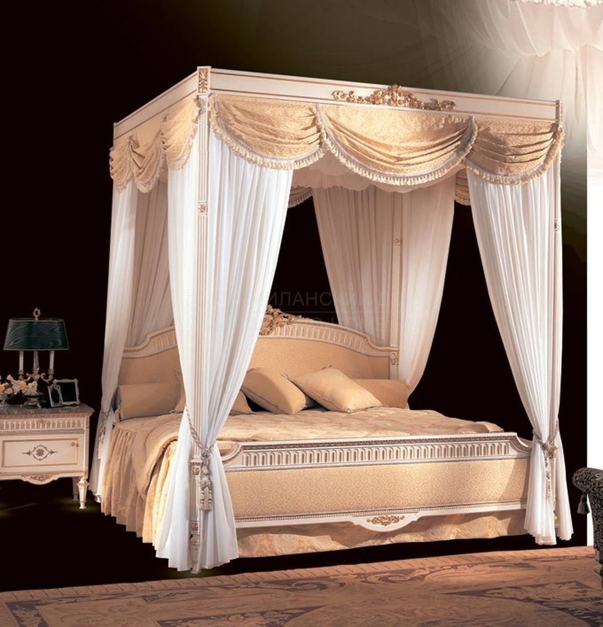 Кровать с балдахином Greta/E5622 из Италии фабрики OAK