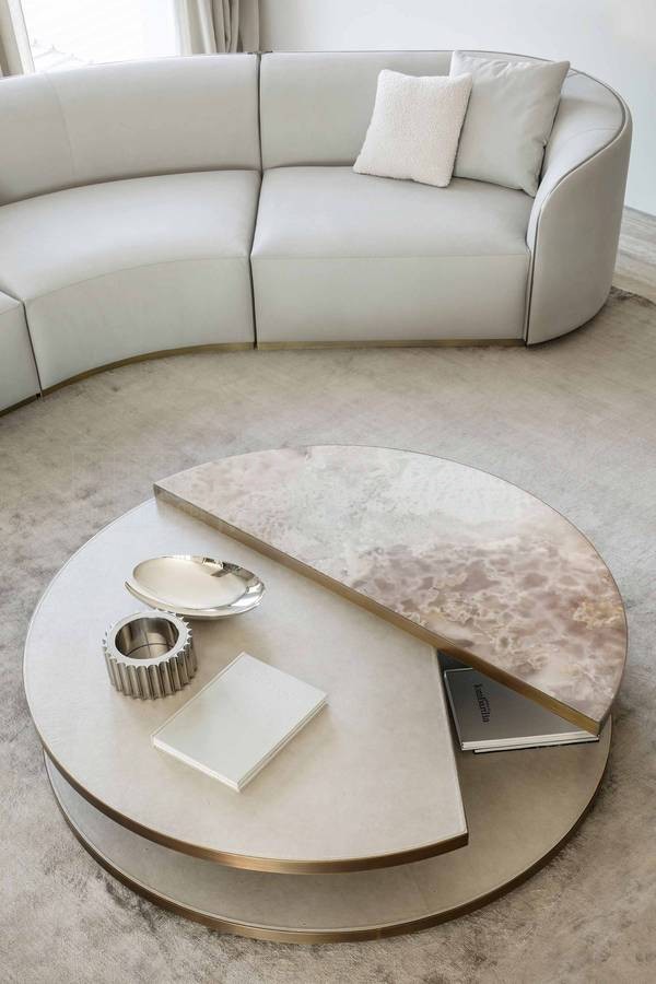 Кофейный столик Moon coffee table из Италии фабрики RUGIANO