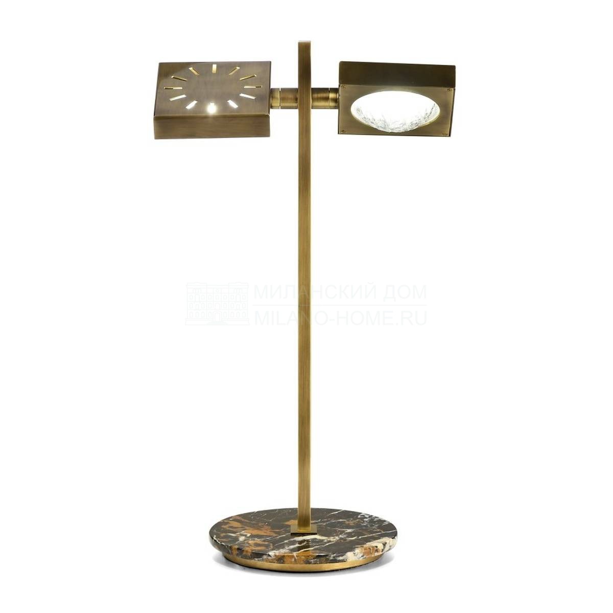 Настольная лампа Cecile table lamp two lights из Италии фабрики MARIONI