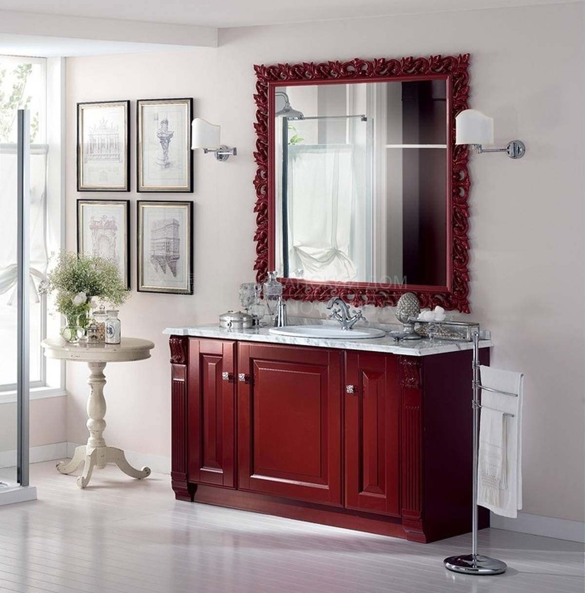 Тумба под раковину Batlimora Red из Италии фабрики SCAVOLINI