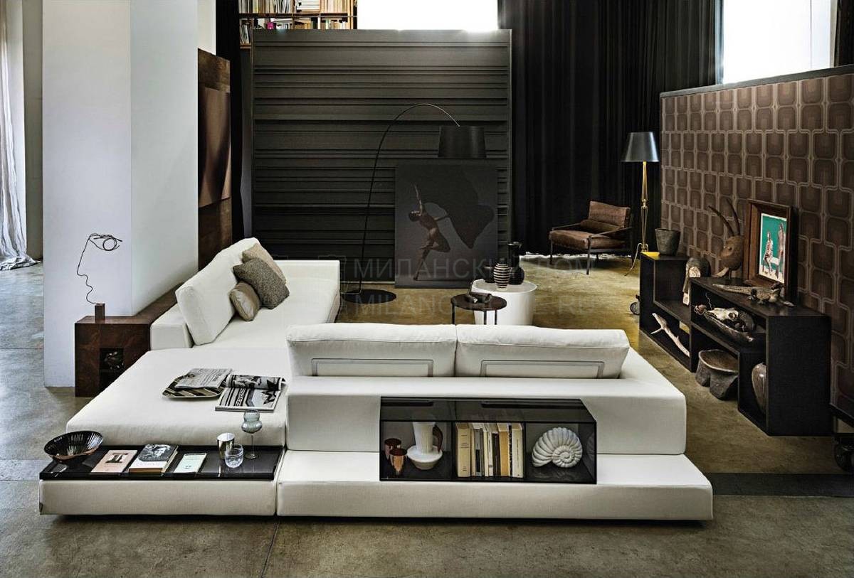 Прямой диван Plat sofa из Италии фабрики ARKETIPO