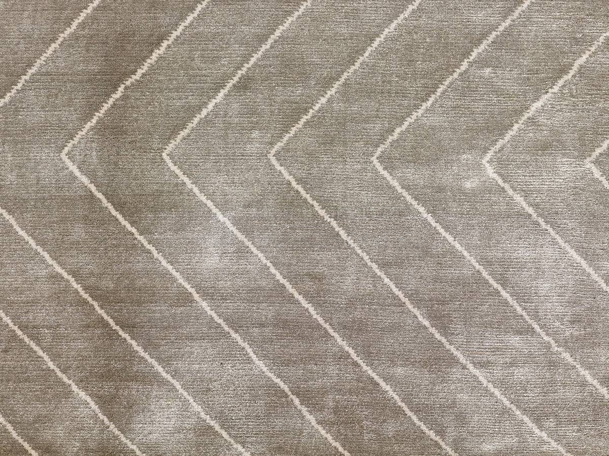 Ковер Chevron grey rug из Италии фабрики CECCOTTI