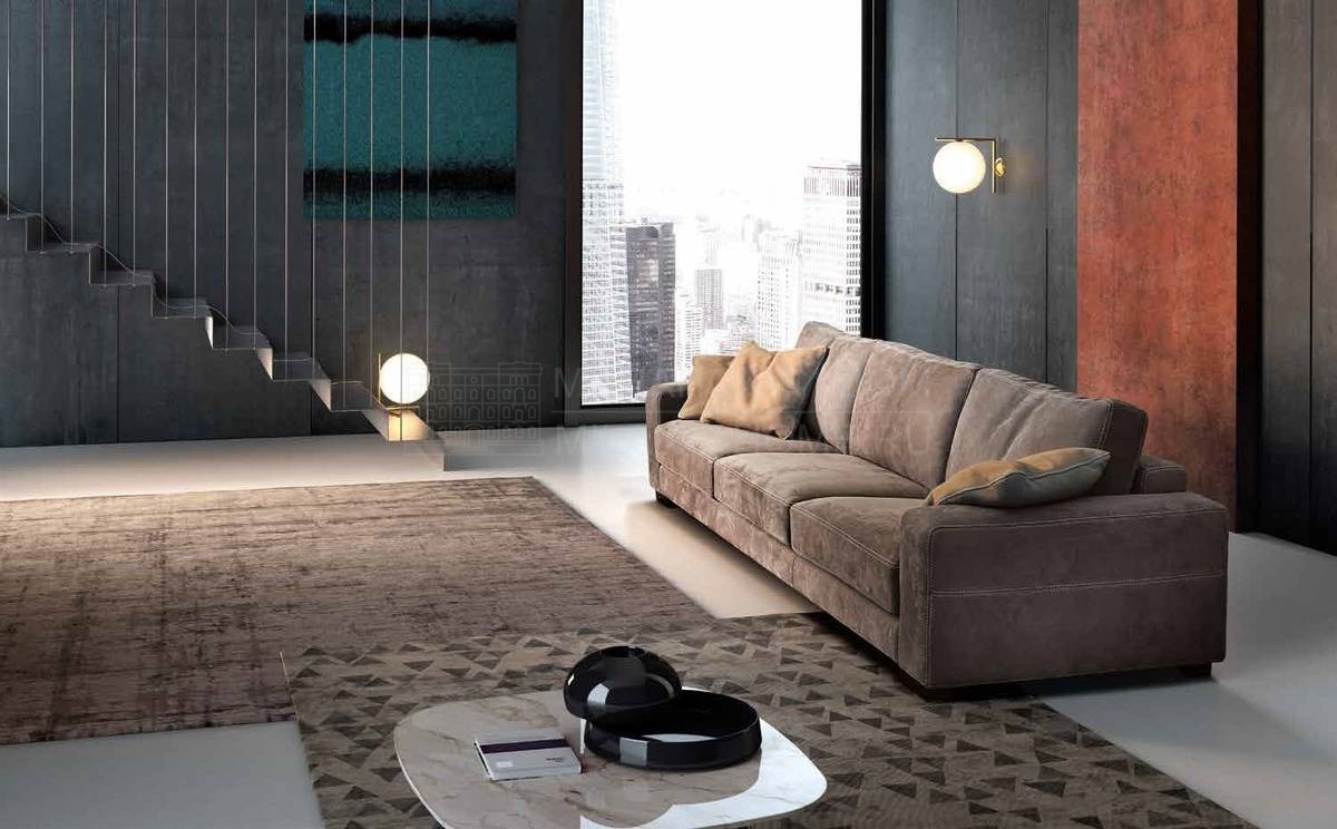 Прямой диван Bond sofa из Италии фабрики GAMMA ARREDAMENTI