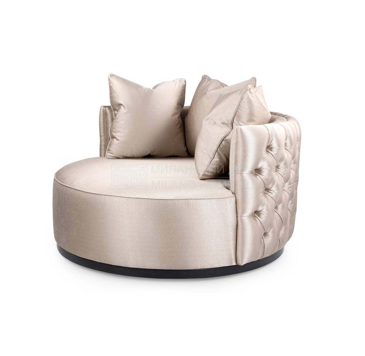 Круглое кресло Oscar round из Великобритании фабрики THE SOFA & CHAIR Company