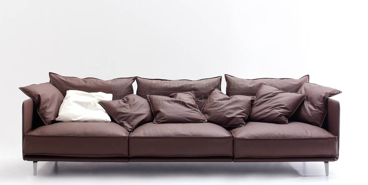 Прямой диван K2 leather из Италии фабрики ARFLEX