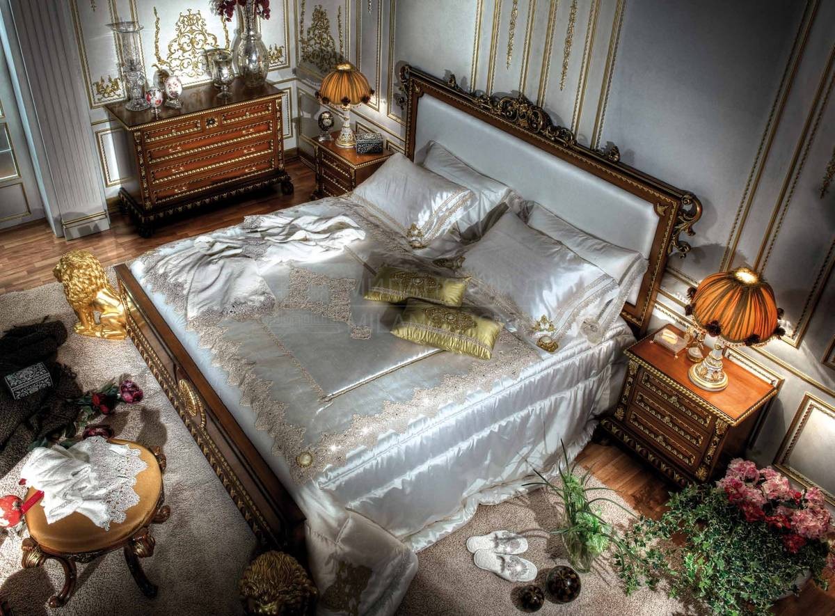 Двуспальная кровать GD 2201 Lion/bed из Италии фабрики ASNAGHI INTERIORS